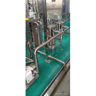 Bộ Trao Đổi Nhiệt và Bơm Inox cho hệ bơm Syrup
